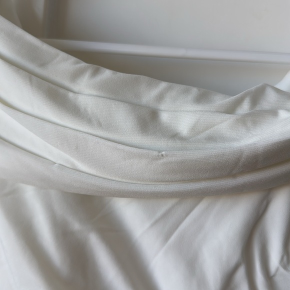 IEENA FOR MAC DUGGAL Foldover Off-the-Shoulder Slit Gown - Picture 5 of 7